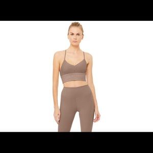 Alo Yoga Sueded Lavish Bra- Size S